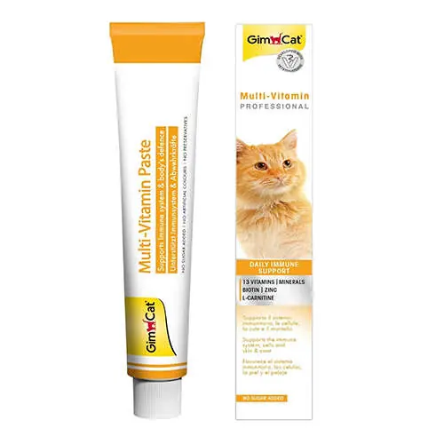 Ürün görseli: Gimcat Multivitamin 100 gr Kedi Macunu