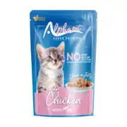 Alphapet Tavuk Etli Jöleli Yavru Kedi Pouch 85Gr. 24'Lü