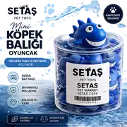 Setaş Pet Toys Mini Köpek Balığı Oyuncağı 25'li