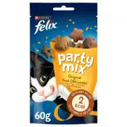 Felix Party Mix Karışık Çiftlik Kedi Ödül Maması 60 G 8x60g