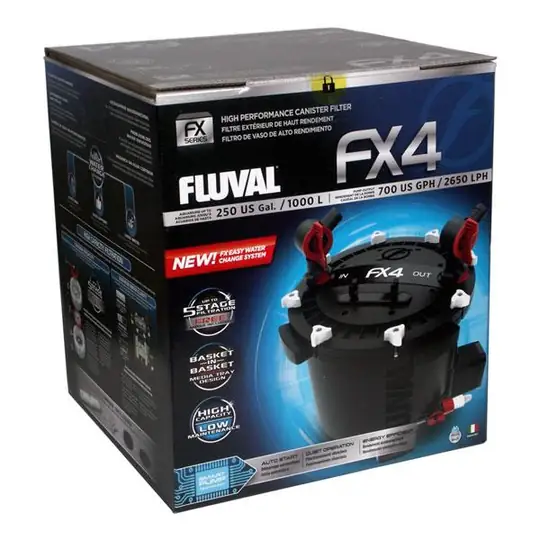 Ürün görseli: Fluval FX4 Akvaryum Dış Filtre 2650 L/S