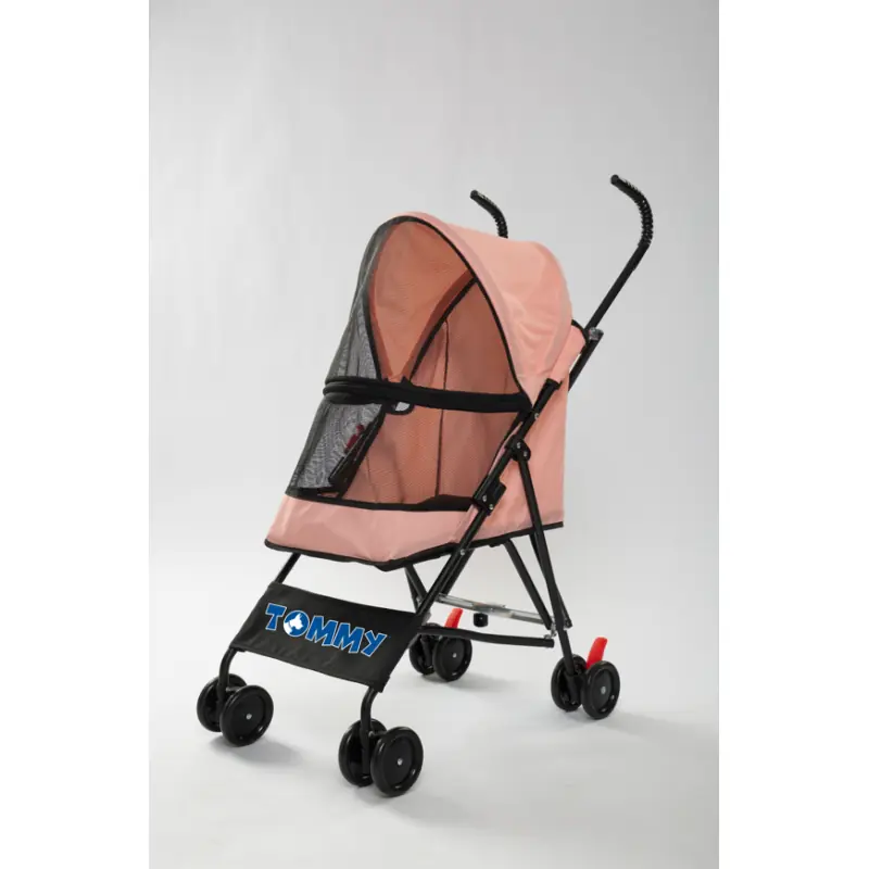 Ürün görseli: Tommy Evcil Hayvan Arabası Pembe 60*43*94cm Max 15kg