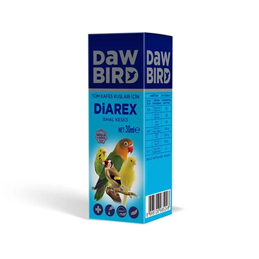 Ürün görseli: DAWBIRD DİAREX 30 ML