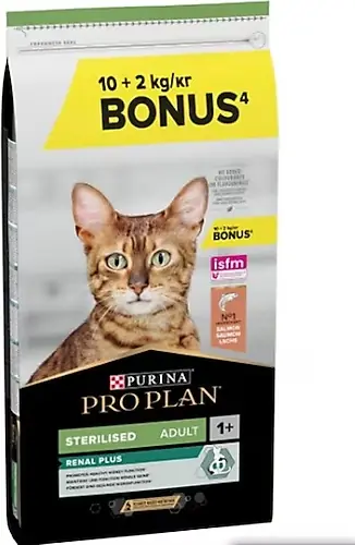 Ürün görseli: Pro Plan Sterilised Somonlu 12 kg Kısırlaştırılmış Yetişkin Kedi Maması