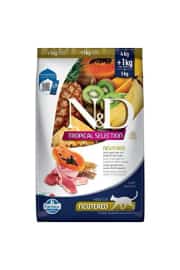 N&D Tropical Selection Kuzu Etli 5 kg Kısırlaştırılmış Yetişkin Kedi Maması