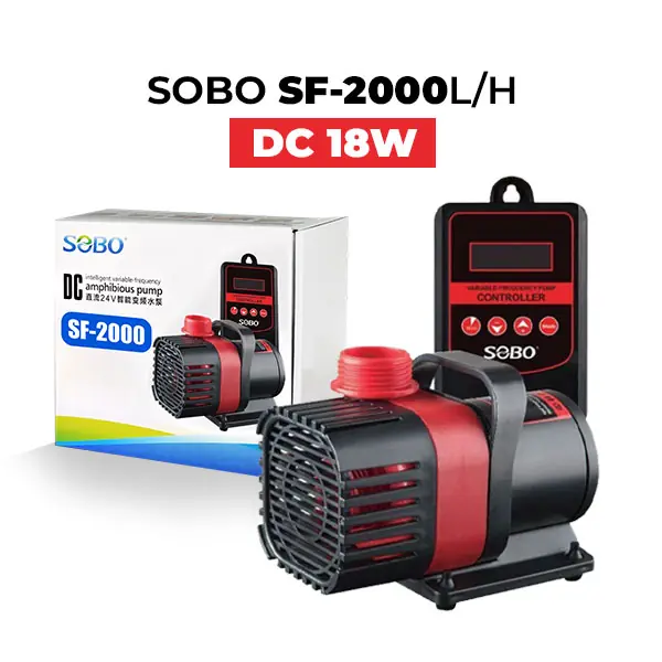 Ürün görseli: Sobo Debi Kontrollü DC Pompa 18W 1800 LtH 3 M