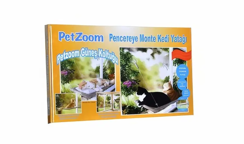 Ürün görseli: PetZoom Cama Yapışan Kedi Yatağı Özel Büyük boy Vantuzlu