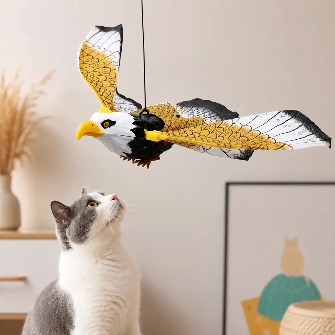 Ürün görseli: Uçan Kartal İnteraktif Kedi Oyuncağı