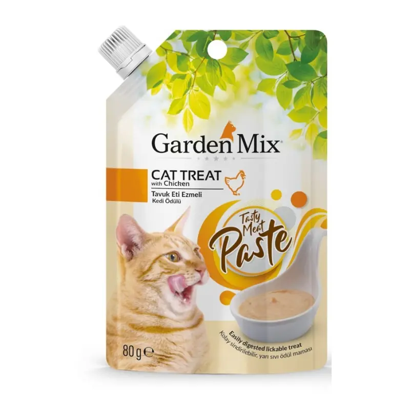 Ürün görseli: Gardenmix Tavuk Eti Ezmeli Kedi Ödülü 80gr - 12 Adet