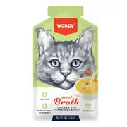 Wanpy Kediler için Bal Kabağı & Havuçlu Tavuk Eti Çorbası