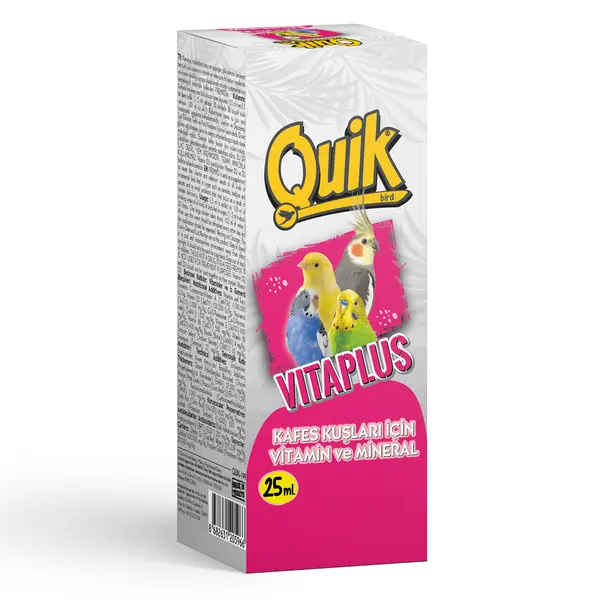 Ürün görseli: Quik Vita Plus Kuş Vitamini 25 ml