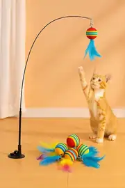 Tüylü Toplu Vantuzlu Mandallı Kedi Oltası
