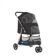 TOMMY EVCİL HAYVAN ARABASI SİYAH 74.5*52.2*98CM