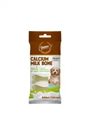 Gnawlers Kalsiyumlu Sütlü Köpek Ödül Kemiği 7.5cm (4'lü) (M)