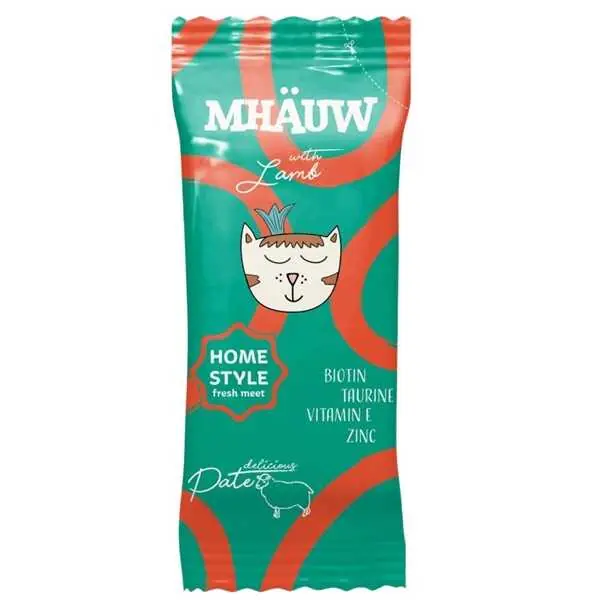 Ürün görseli: Mhauw Pouch Pate Kuzu Etli Kedi Yaş Maması 80 Gr