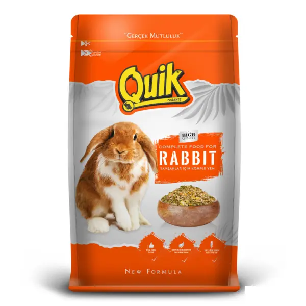 Ürün görseli: Quik Tavşan Yemi 750gr