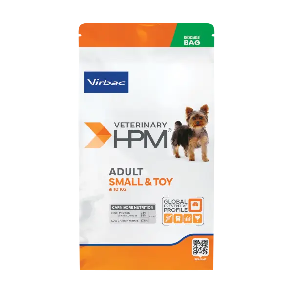 Ürün görseli: Virbac Adult Dog Food - Small & Toy 7 kg