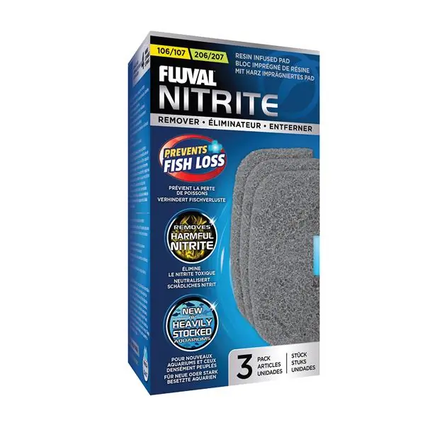 Ürün görseli: Fluval 107/207 İçin Nitrite Remover 3 Lü Paket
