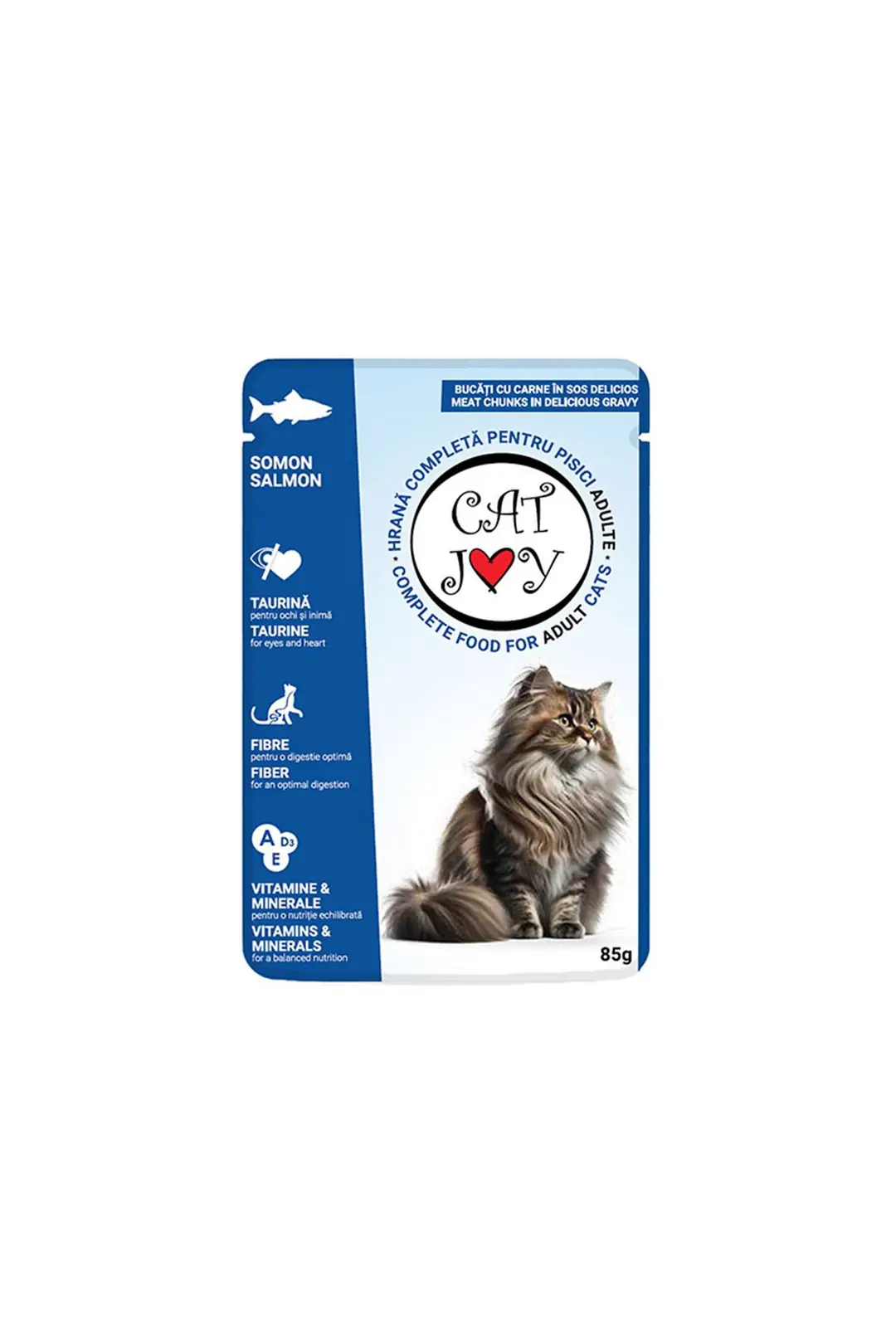 Ürün görseli: Cat Joy Somonlu Yetişkin Kedi Konservesi 85gr