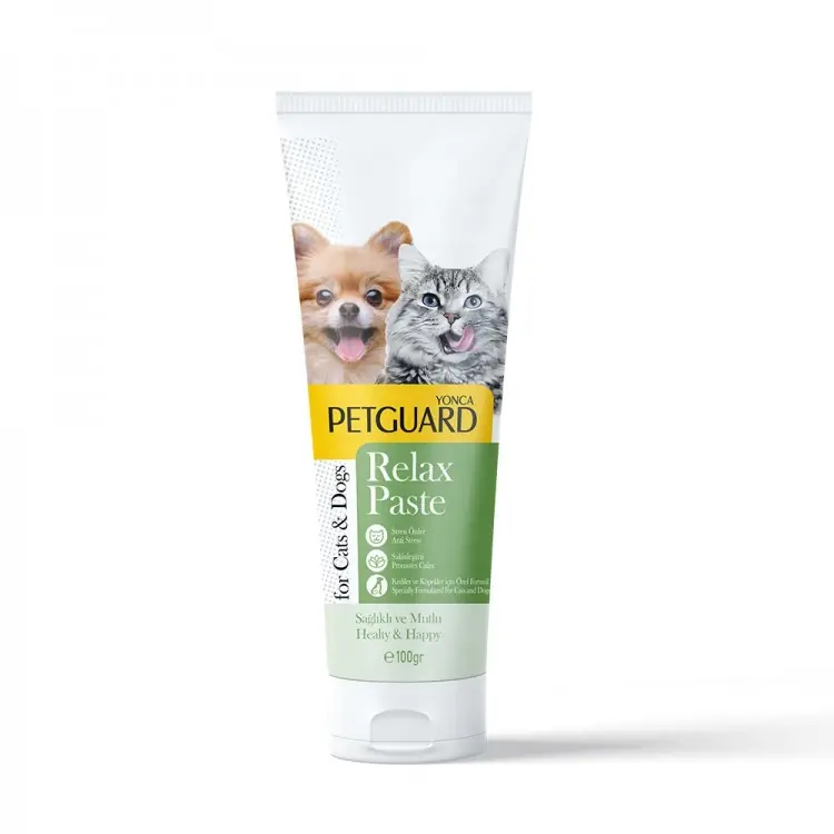 Ürün görseli: Petguard Relax Kedi Köpek Malt Paste 100 gr