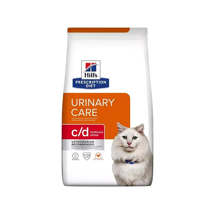 Ürün görseli: Hill's Prescription Diet Urinary Care c/d Multicare Stress Tavuklu 1.5 kg Kedi Maması