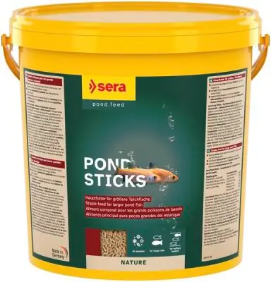 Ürün görseli: Sera Pond Sticks Nature Koi Japon Balık Yemi 20000ML/3,5Kg