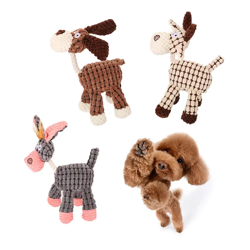 Sesli Büyük Boy Peluş Eşek Oyuncak